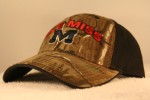 University of Mississippi Camo Halfback Hat